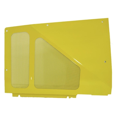 Aftermarket AT324088 Side Shield LH vented, OEM is nonvented Fits John Deere 700J sn 139 AT324088-PVE